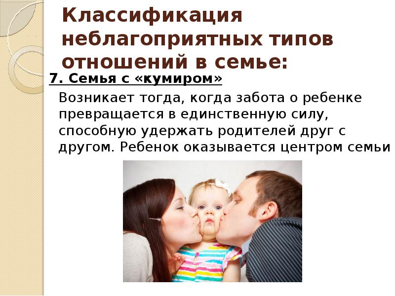 Взаимоотношения между родителями и детьми презентация