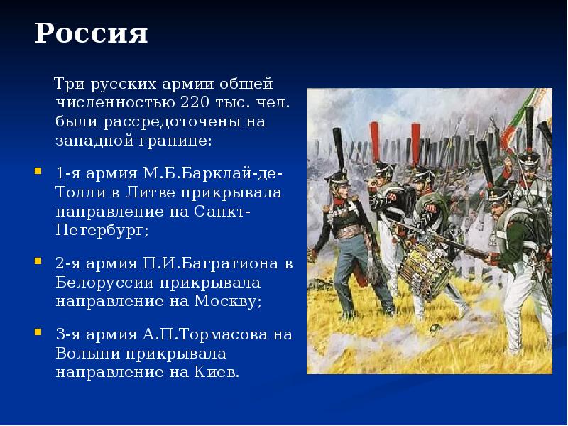 Фон отечественная война 1812 года