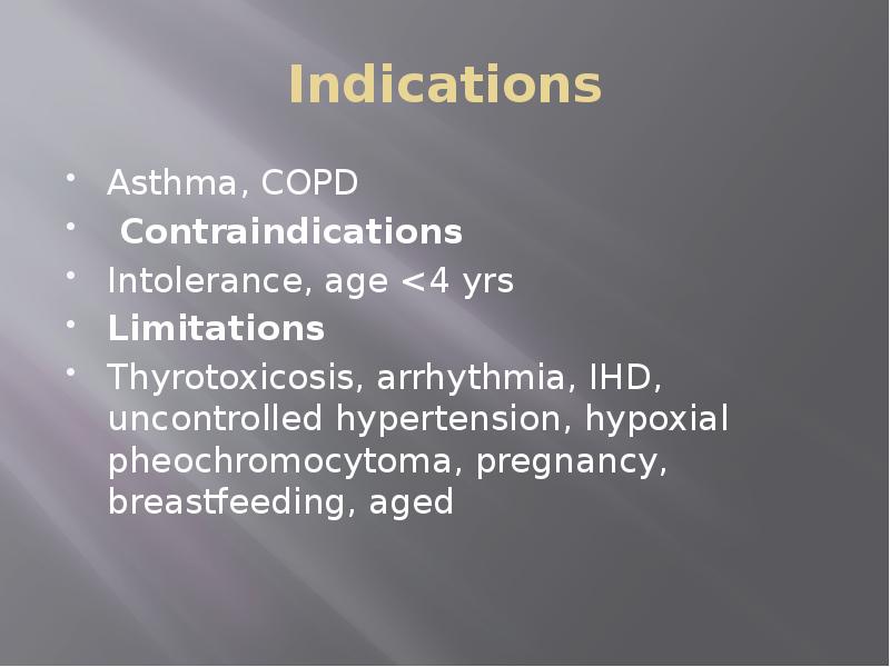 Asthma And Copd Treatment