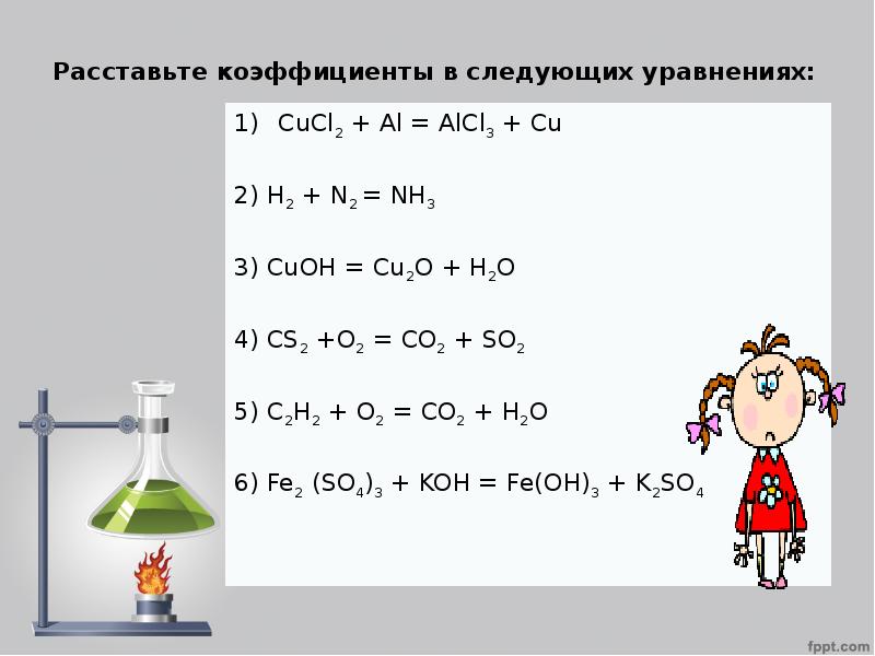 Схема являющаяся уравнением химической реакции cu o2 cuo