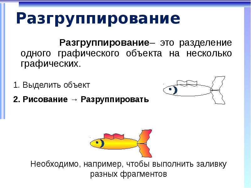 Представление о программных средах компьютерной графики презентация