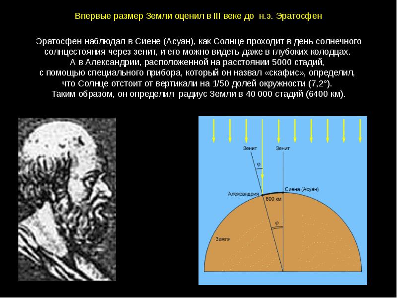 Определение расстояния и размеров тел в солнечной системе презентация