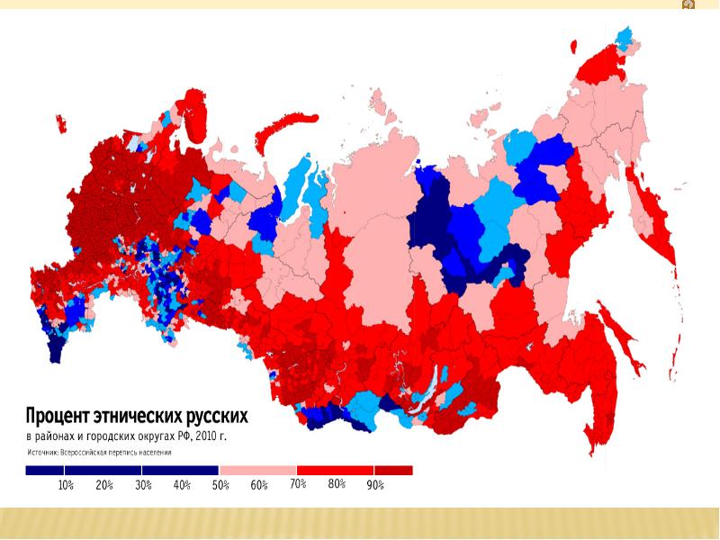 Этническая карта российской федерации