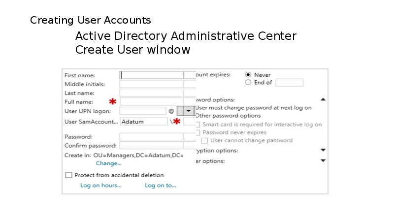 Active directory презентация