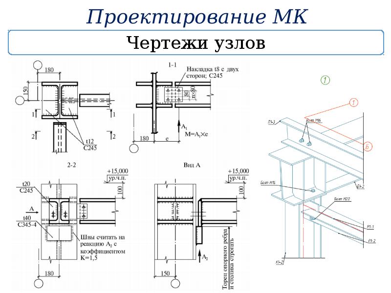 Входной узел чертеж