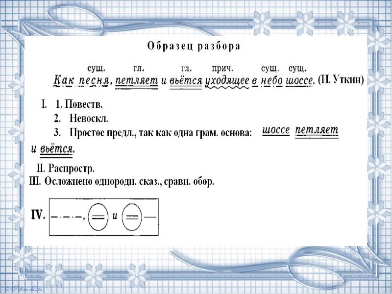 Члены предложения дополнение обстоятельство сказуемое подлежащие. Разбор предложения по членам предложения. Схема выполнения синтаксического разбора. Синтаксический разбор предложения 6 класс. Синтаксический разбор скворцами.