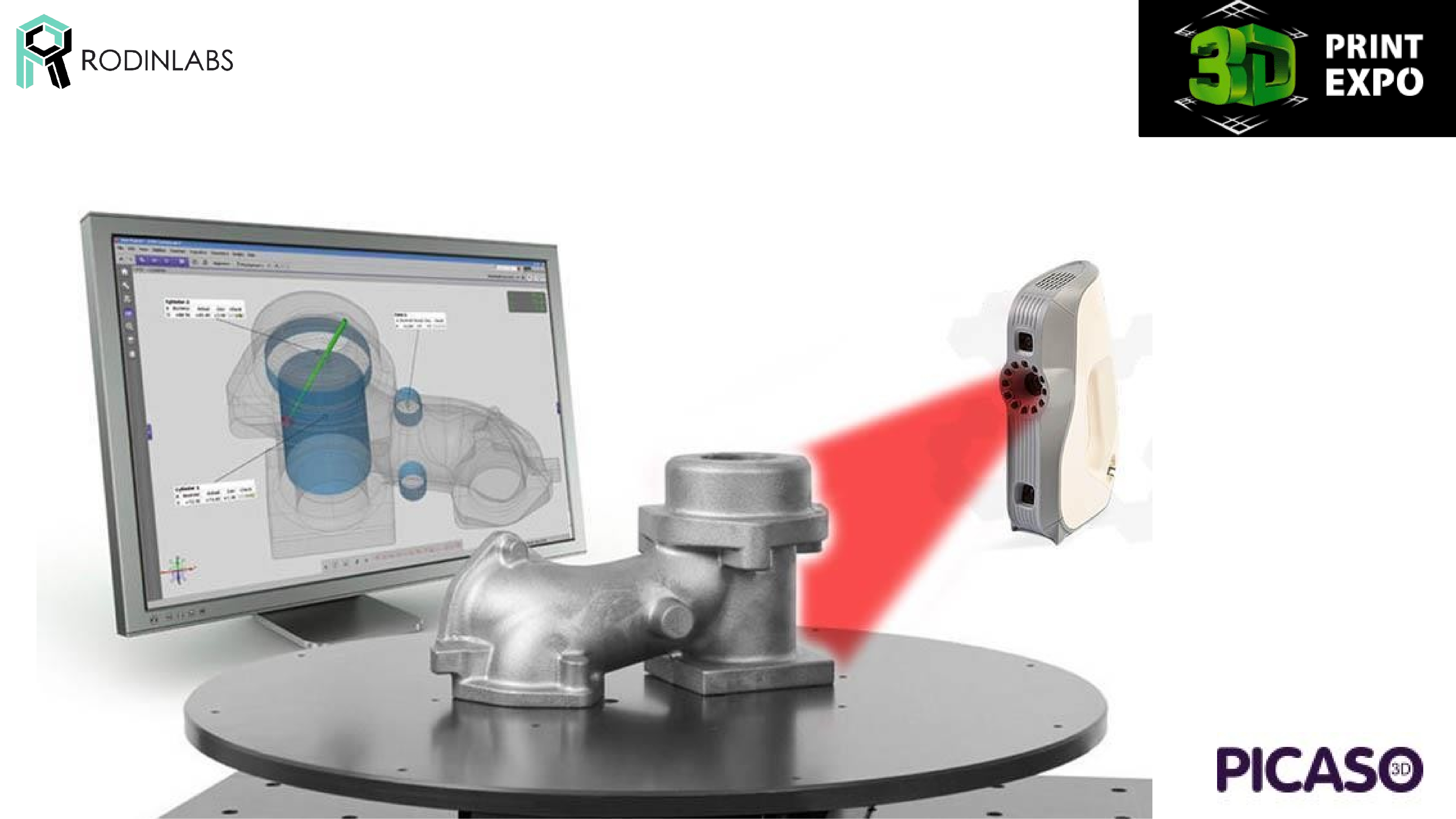 Бесконтактный 3d-сканер лазерный в машиностроении