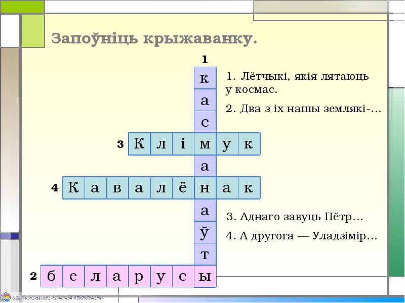 План по бел литу 4 класс