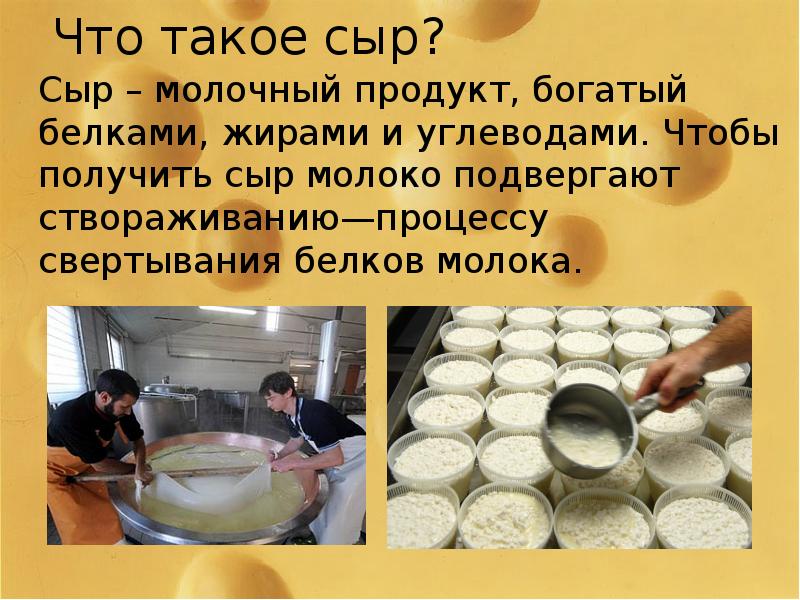 Продажа сыров презентация