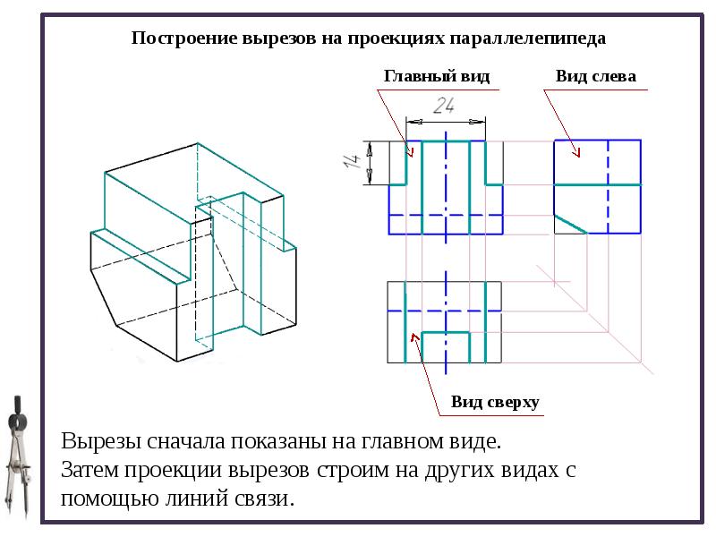 Количество основных видов чертежа