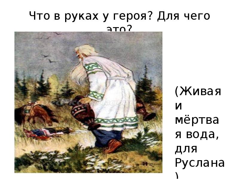 Живая вода сказка картинки