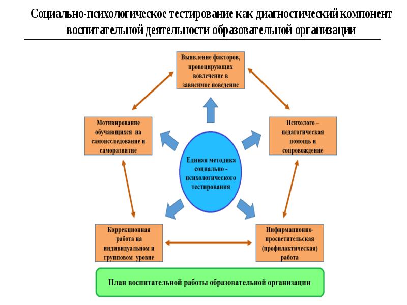 Социально психологические элементы профессионального выбора компьютерное тестирование