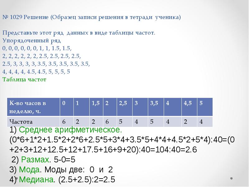 Презентация по теме сбор и группировка статистических данных 8 класс макарычев