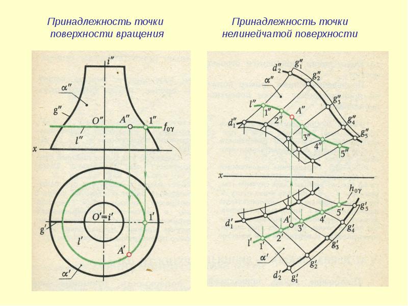 Точки поверхности. Поверхности вращения. Поверхности вращения Начертательная. Точка на поверхности вращения. Нелинейчатые поверхности.