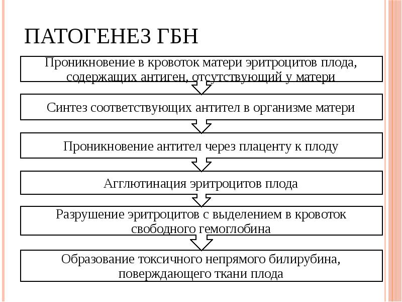 Схема гемолитической желтухи