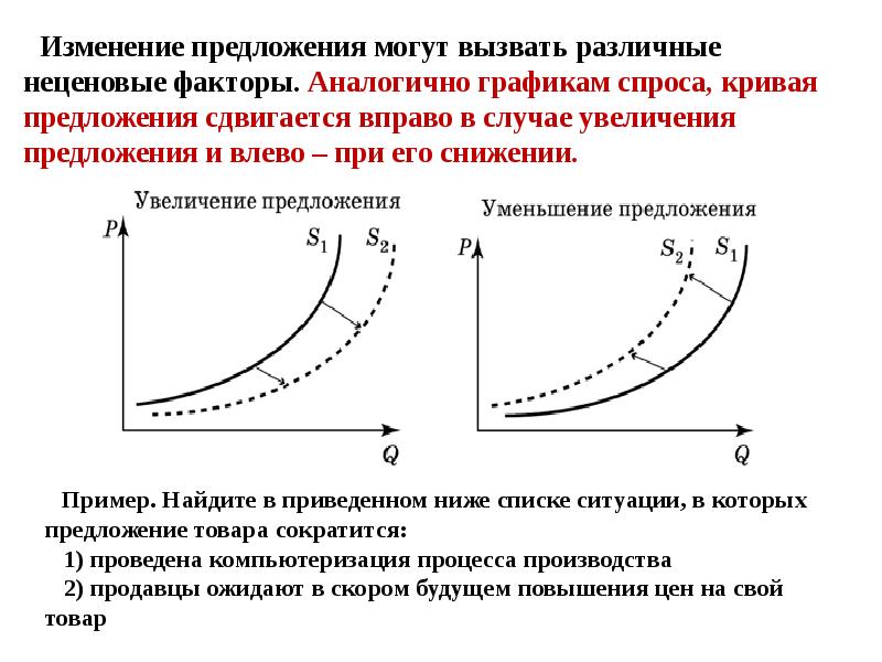 5 изменение предложения