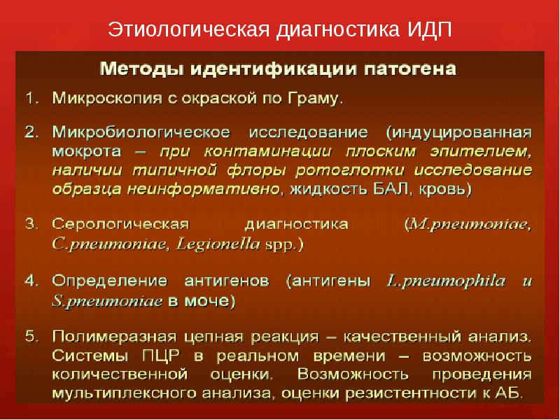 Методы исследования в пульмонологии презентация