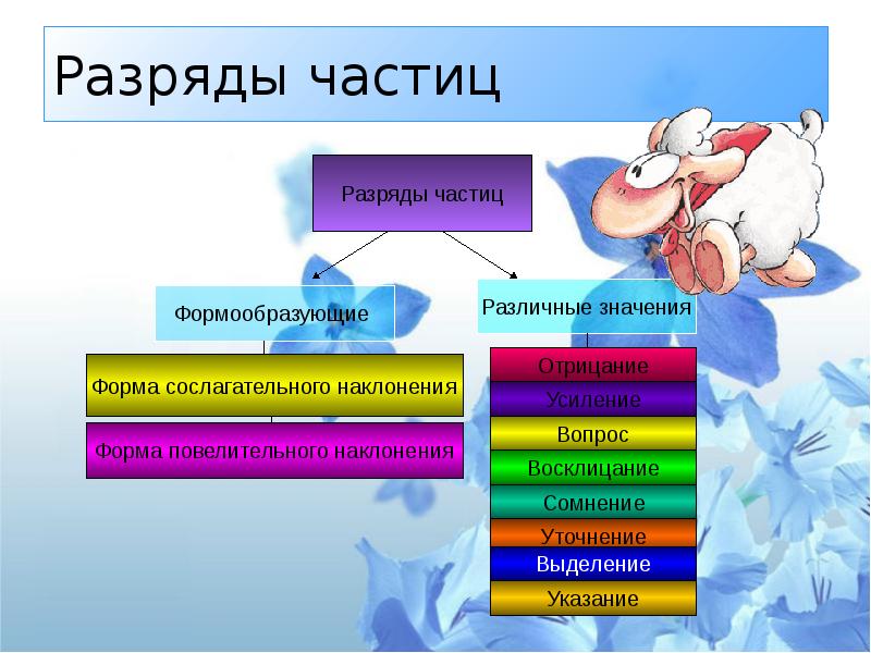 Презентация частицы 7 кл