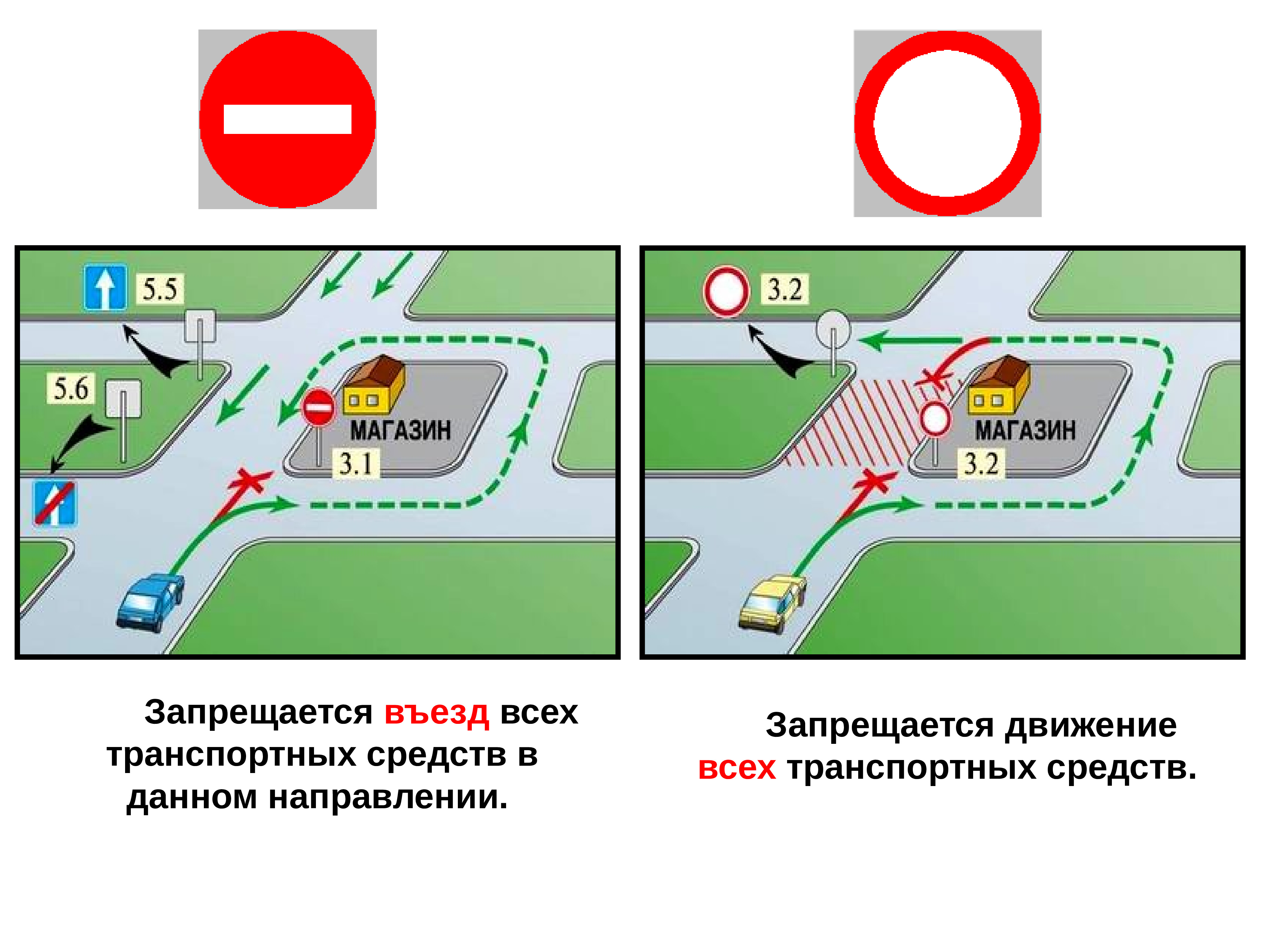 Запрещается движение транспортных средств при. Запрещается движение всех транспортных средств. Запрещается въезд всех транспортных средств в данном направлении. Запрещение движения в данном направлении.