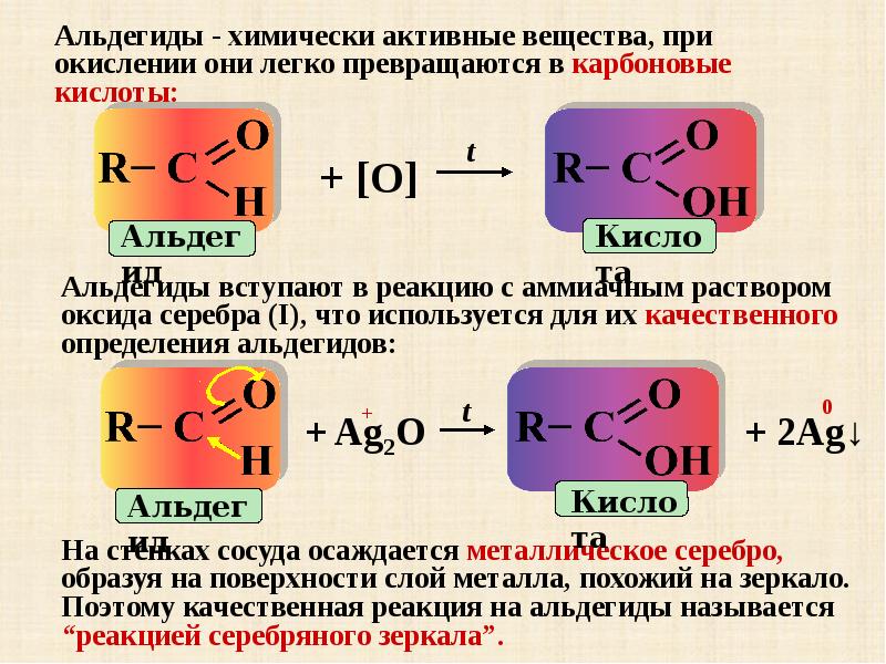 Альдегиды и кетоны презентация по химии 10