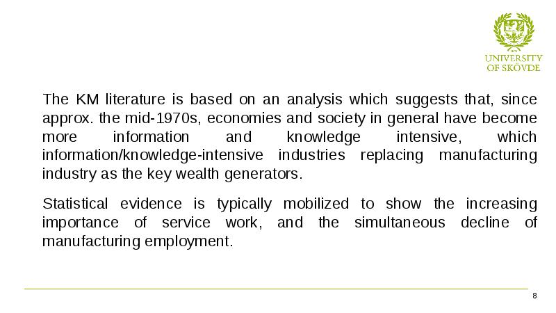 a literature review on knowledge management in smes