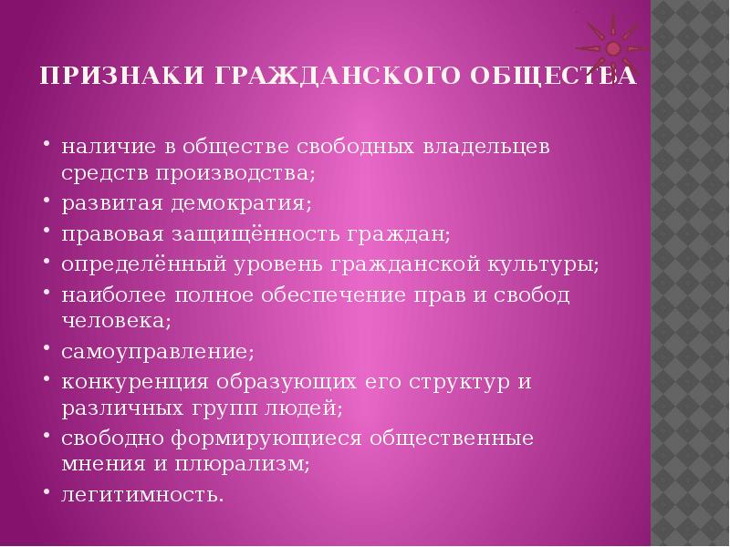 Проявление гражданской активности