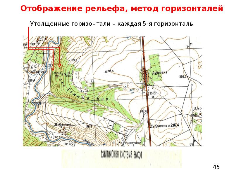 Топографическая схема это