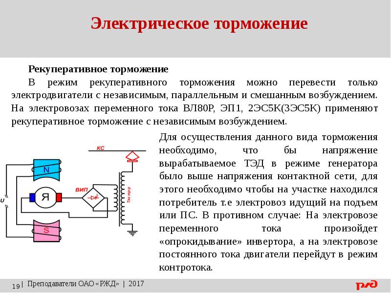 Переменный ток на схеме