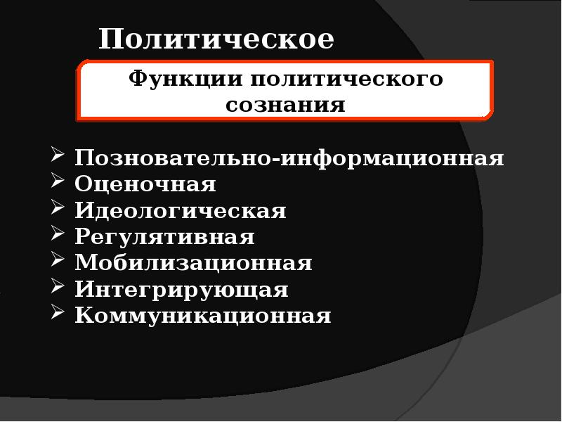 Презентация средства массовой информации и политическое сознание 11 класс