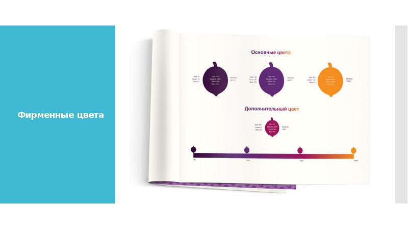 Презентация фирменных цветов