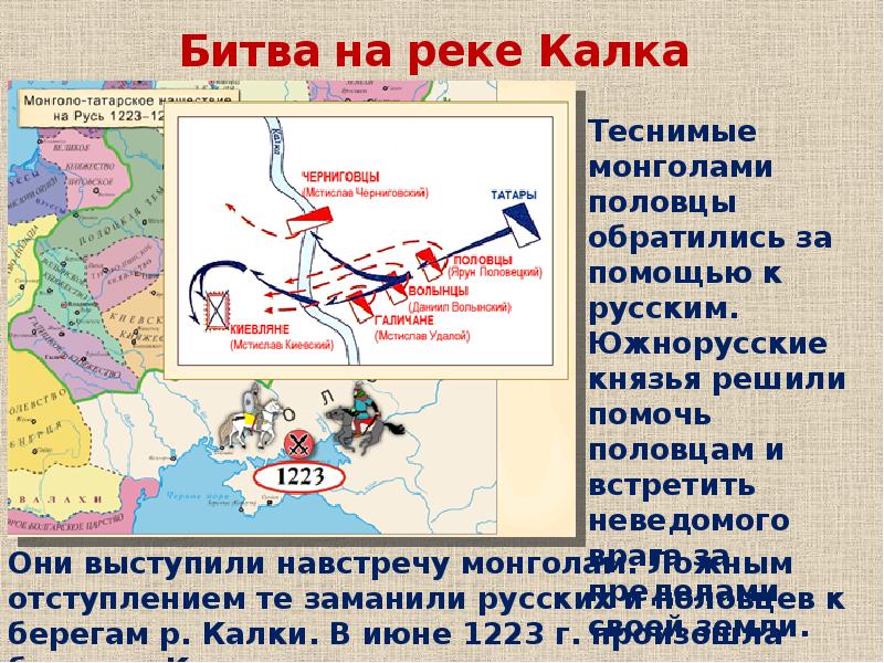 Битва на калке презентация