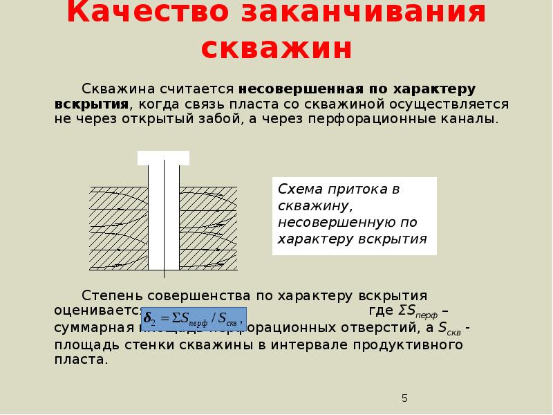 Заканчивание скважин это