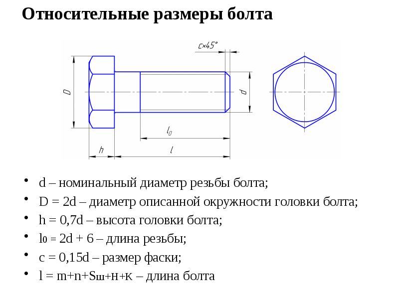 Как правильно замерить длину болта гбц ваз