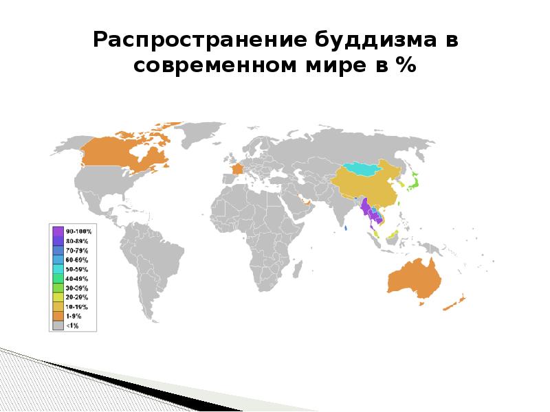 Какая страна исповедует религию буддизм