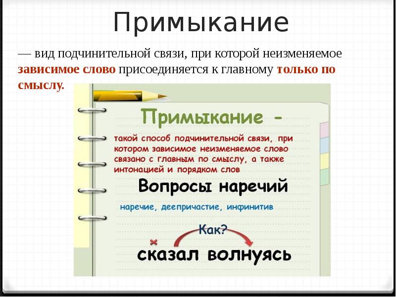 Презентация типы словосочетаний 8 класс