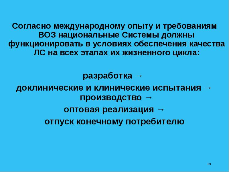 Согласно международному. Требования воз.