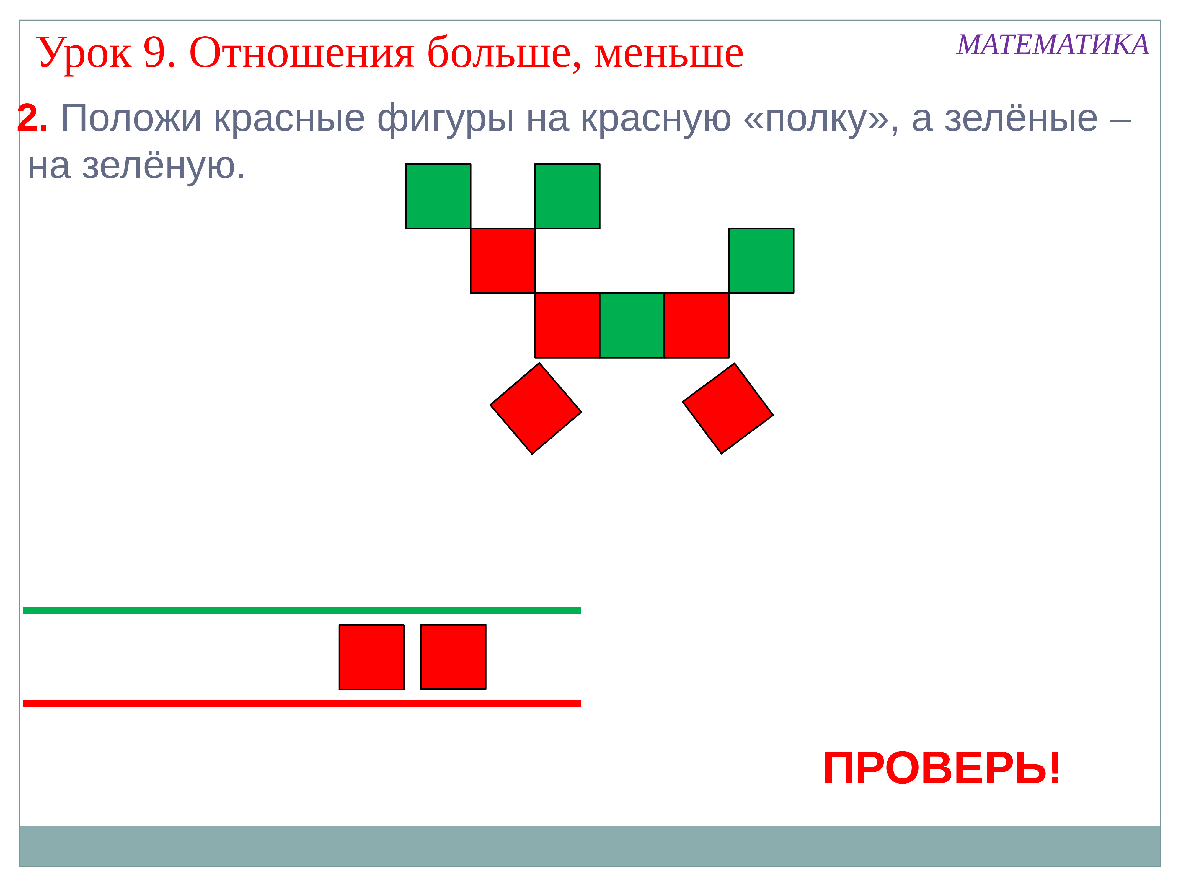 Выбери все верные утверждения о рисунке все красные фигуры одинаковые