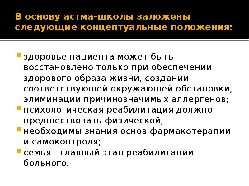 Карта сестринского процесса при бронхиальной астме