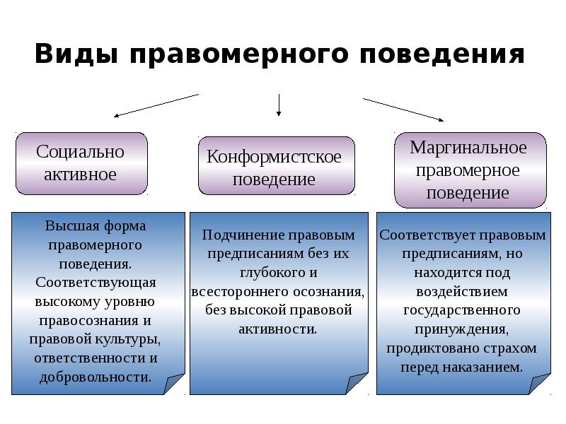 Правомерное поведение виды. Виды правомерного поведения. Функции правомерного поведения. Основные типы правомерного поведения. Правомероноеповеление вилы.