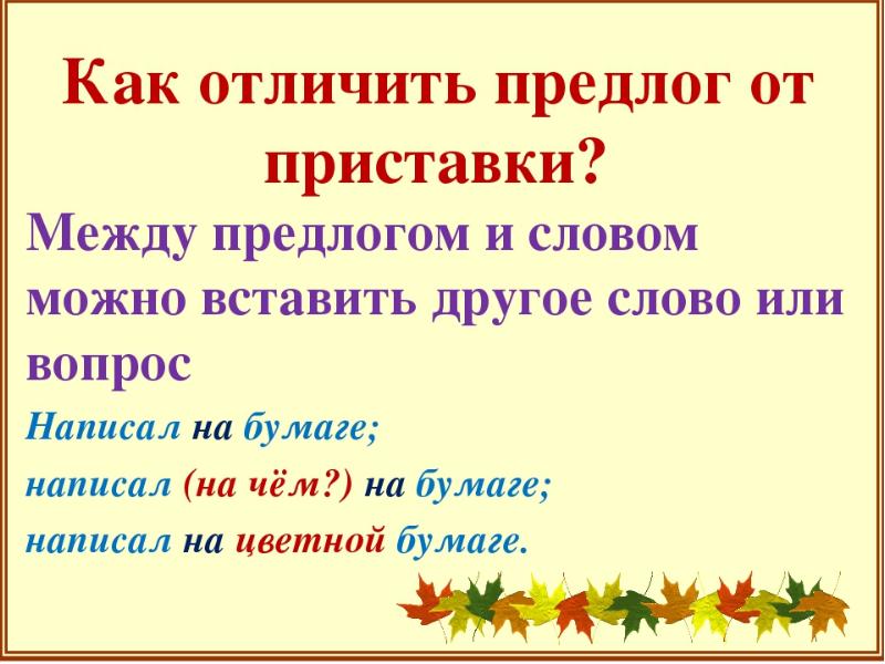 3 класс школа россии конспект и презентация правописание приставок и предлогов