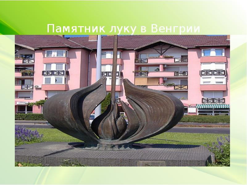 Памятники луку