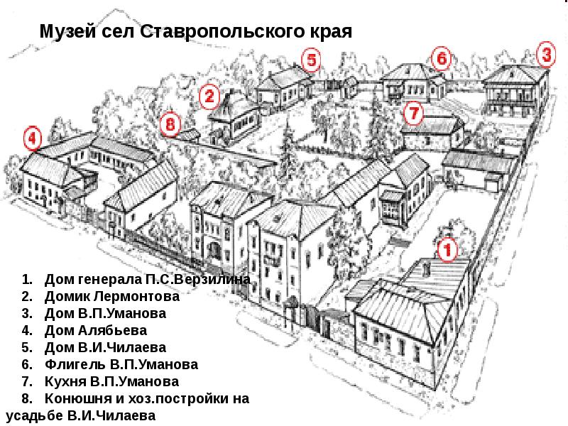 Санаторий лермонтова пятигорск схема корпусов