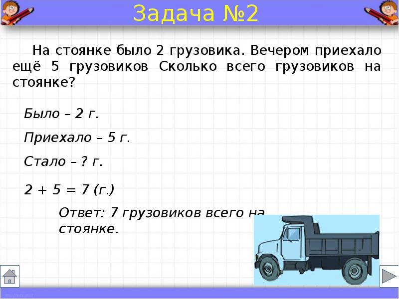 Математика 5 с краткой записью