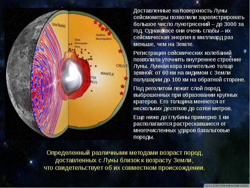 Система земля луна презентация 11 класс астрономия