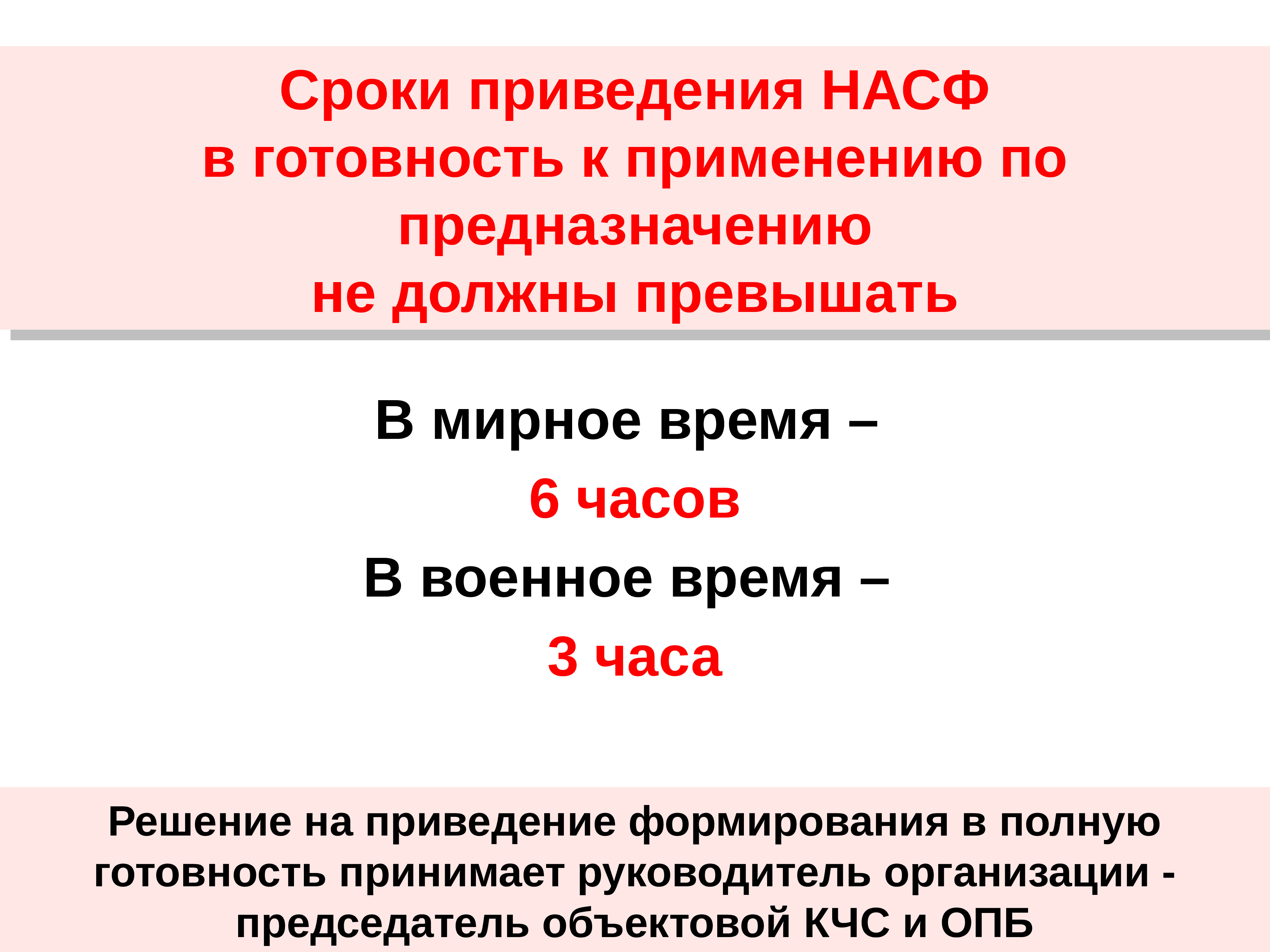 Срок формирования. Сроки приведения в готовность НАСФ В мирное и военное. Сроки приведения в готовность формирований го. Приведение в готовность НАСФ. Сроки приведения нештатных формирований в готовность.