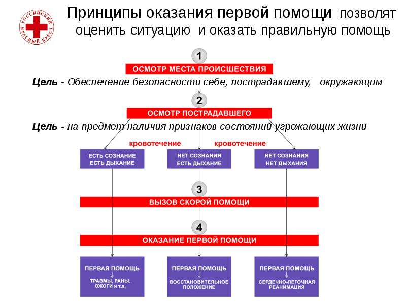 Универсальный алгоритм оказания первой помощи презентация