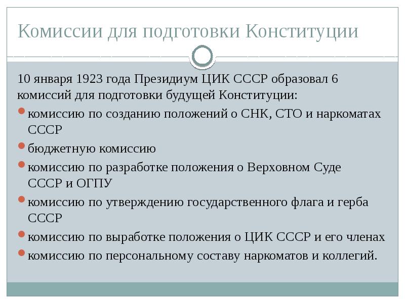 Конституция 1924 года презентация