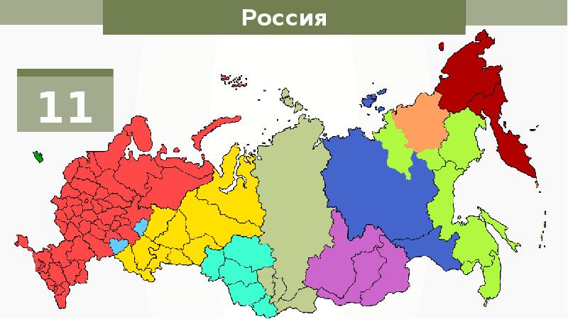 В россии в различных направлениях