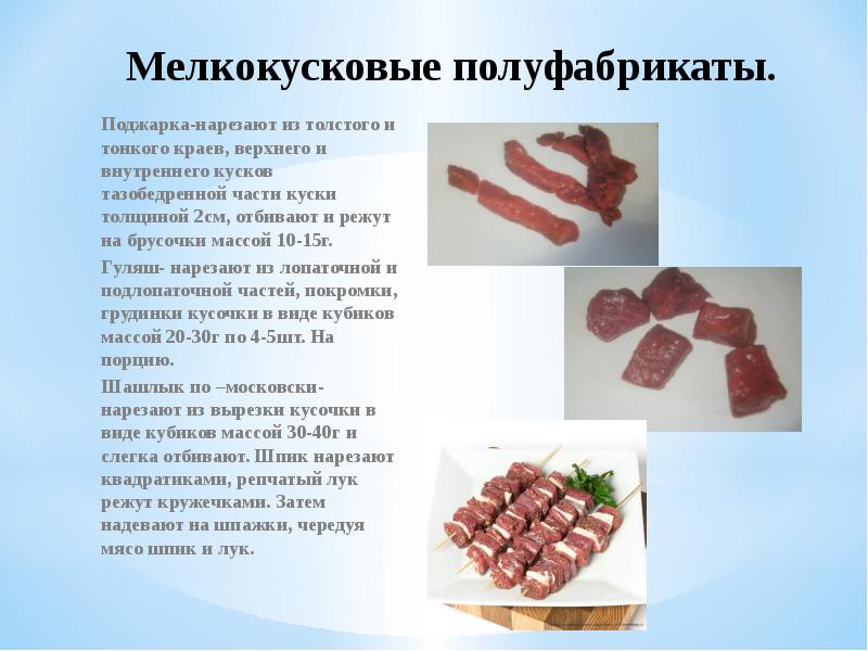 Презентация на тему технолог мяса и мясных продуктов