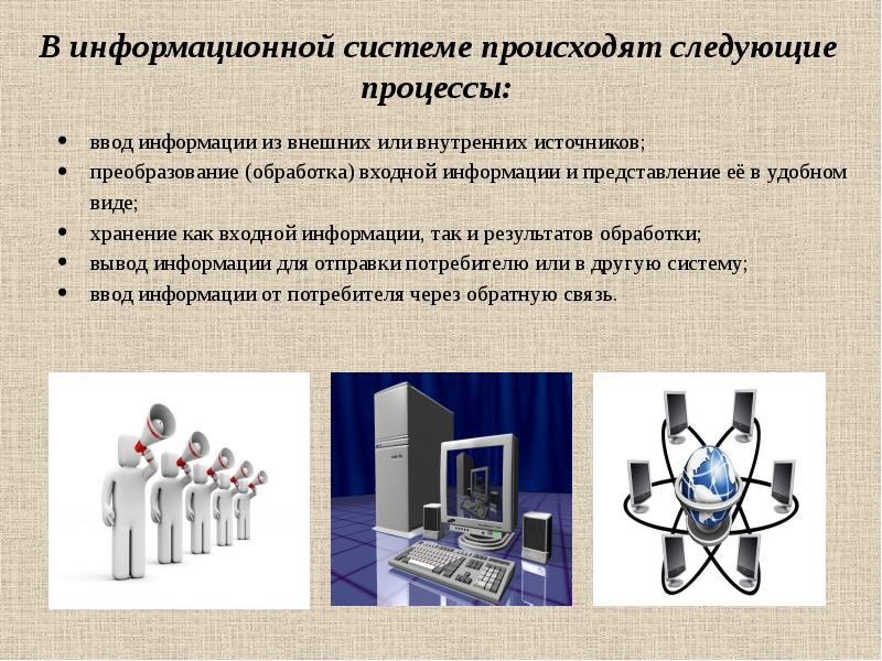 Для хранения в информационной системе